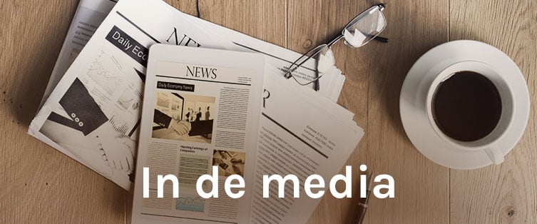 In de media